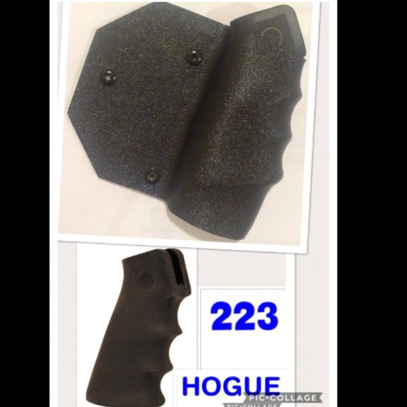 Featureless California Fin Grip Wrap Hogue AR 223 CA Legal Compliant - Picture 1 of 2